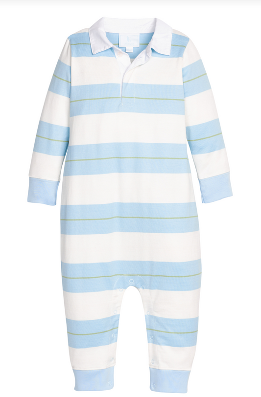 Little English Rugby Polo Romper