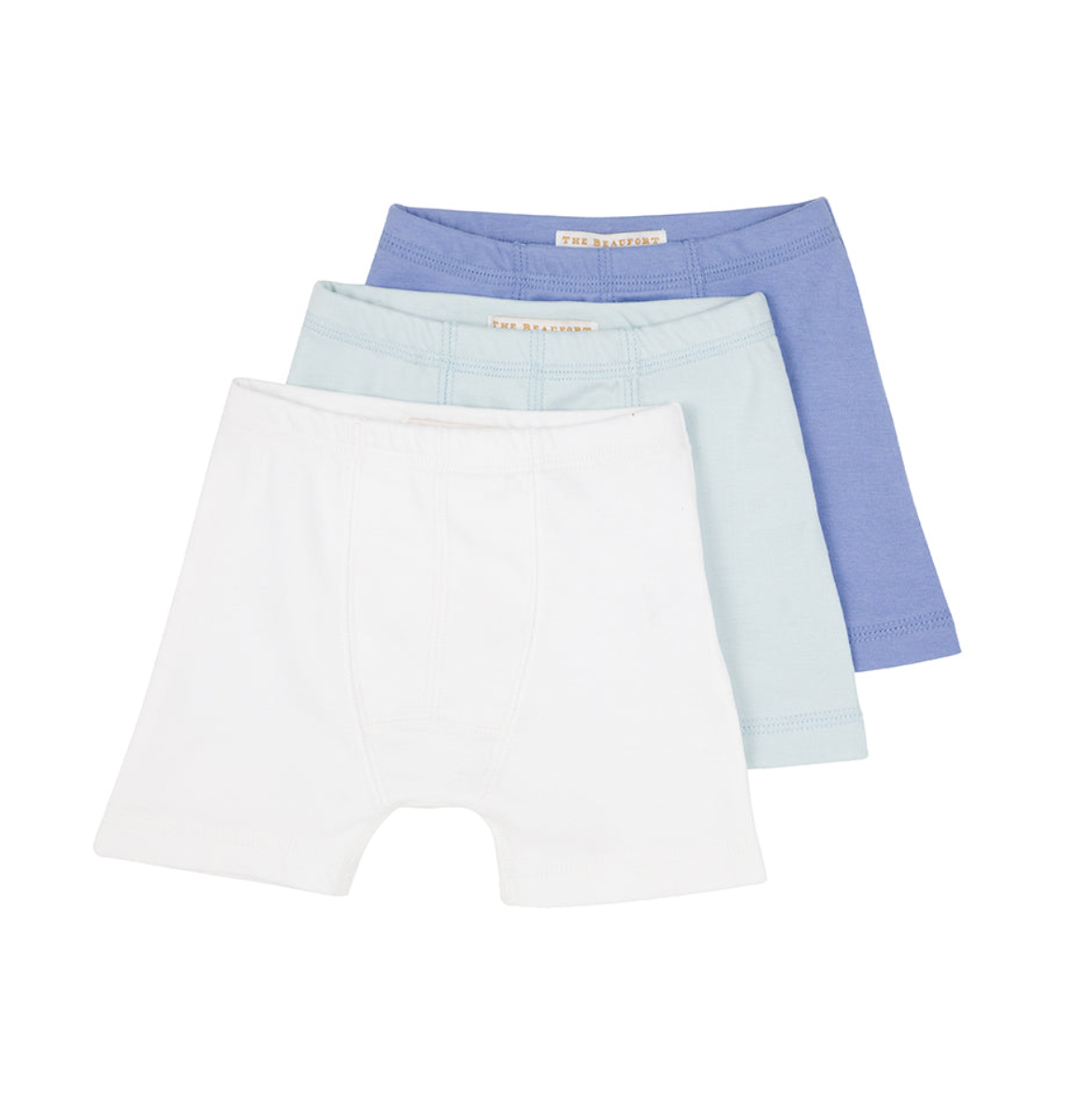 The Beaufort Bonnet Company Theodore's Underthings Set-  Park City Periwinkle/Worth Ave White/Buckhead Blue
