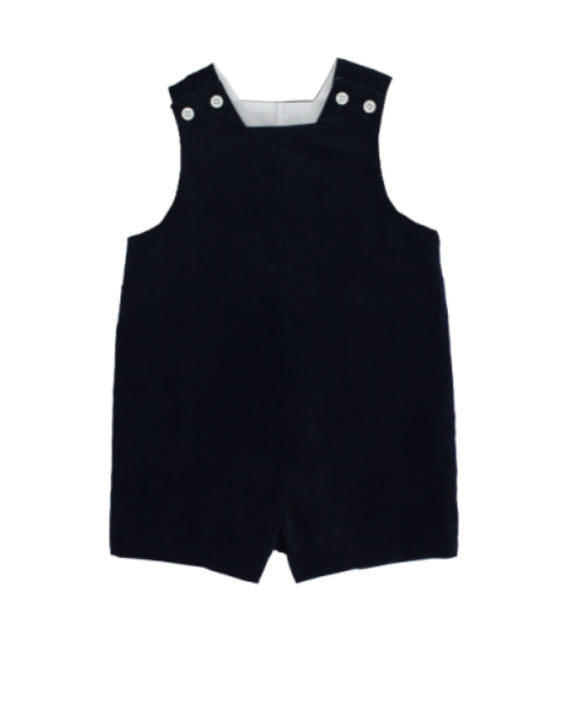 Bailey Boys Navy Cord, John John Short with Tabs