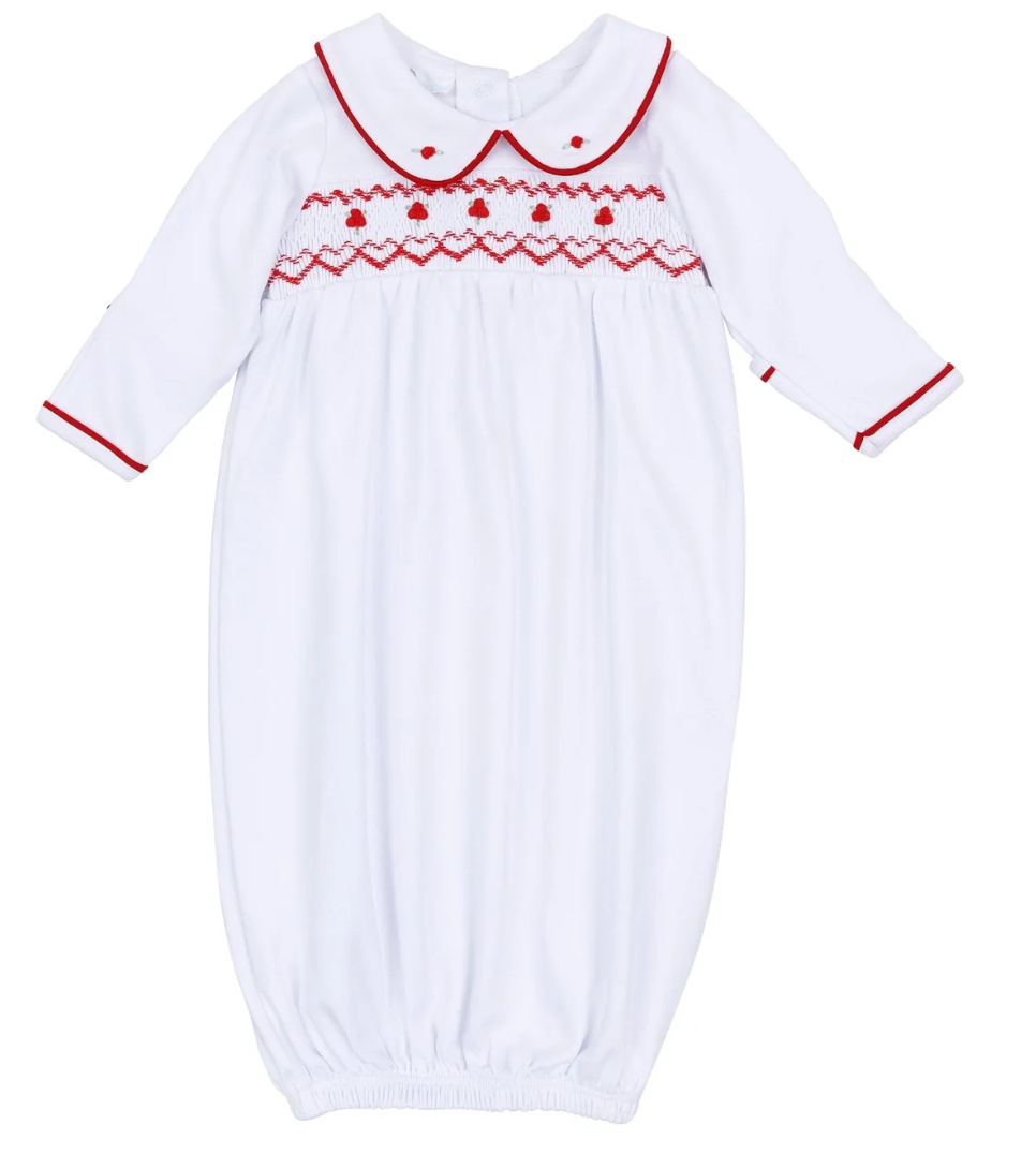Magnolia Baby Holly Smocked Gown