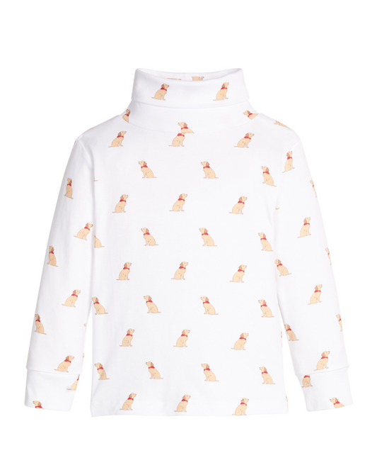 Little English Printed Turtleneck - Seated Labs