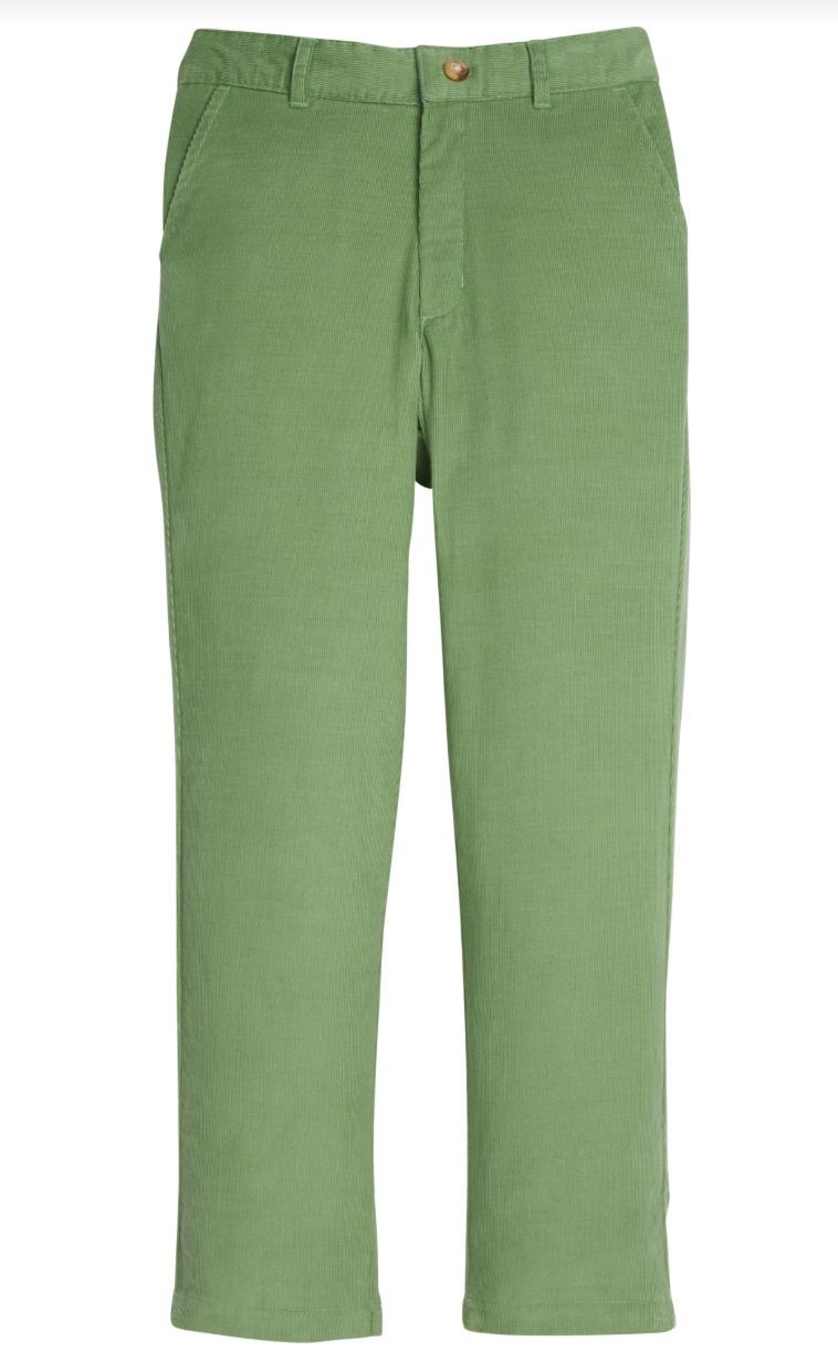 Little English Classic Pant- Watercress Corduroy