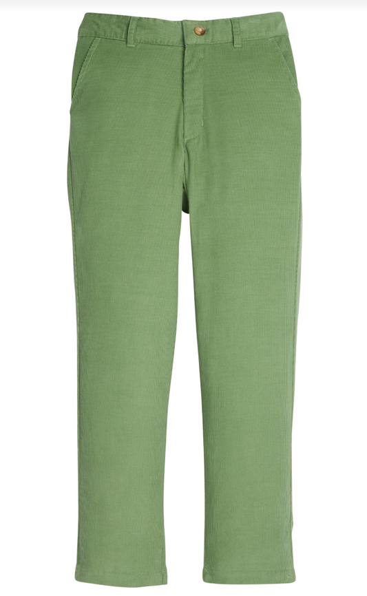 Little English Classic Pant- Watercress Corduroy
