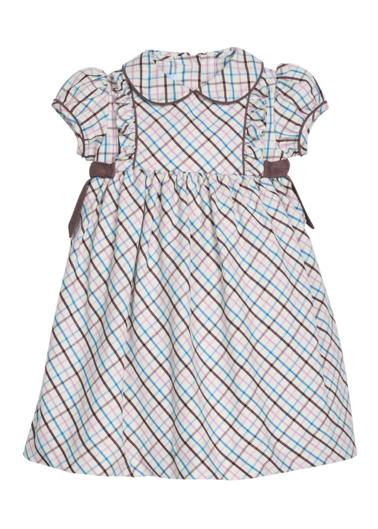 Little English Hazel Dress - Wilmington Plaid