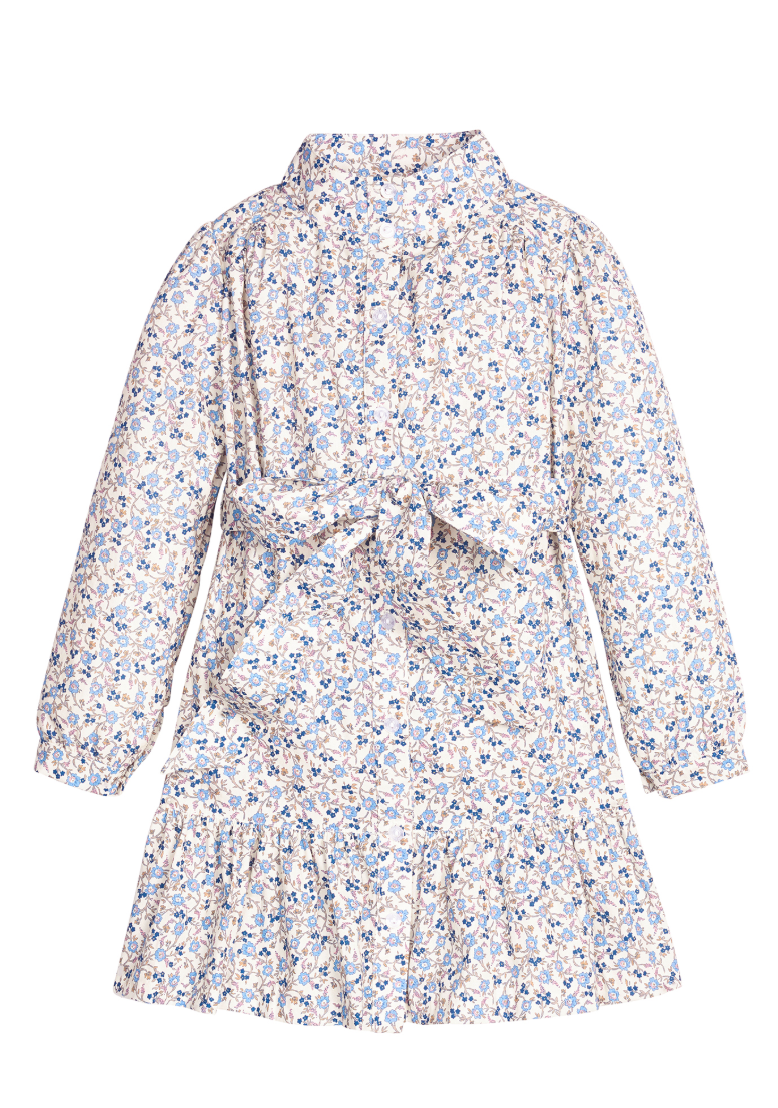 Little English Amore Dress - Wisteria Floral