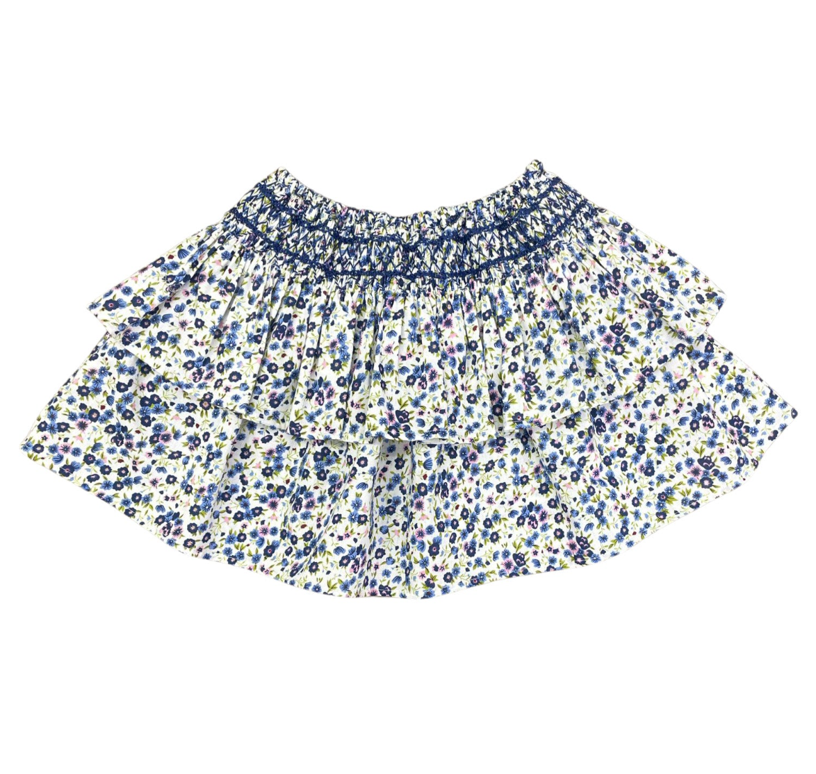 Percy & Tyne Smocked Skirt Posey Floral