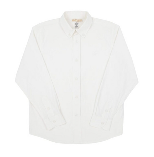 The Beaufort Bonnet Company Prepletic™ Dean's List Dress Shirt Worth Ave White
