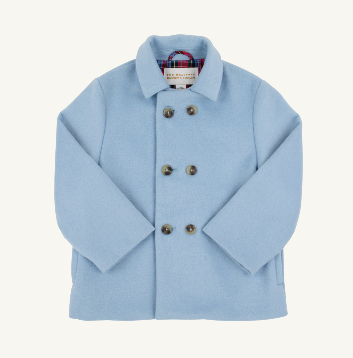 The Beaufort Bonnet Company Price Bell Peacoat- Barrington Blue/Bucktown Tartan