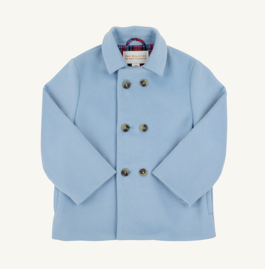 The Beaufort Bonnet Company Price Bell Peacoat- Barrington Blue/Bucktown Tartan