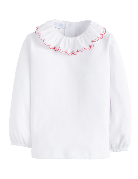 Little English London Blouse - Red