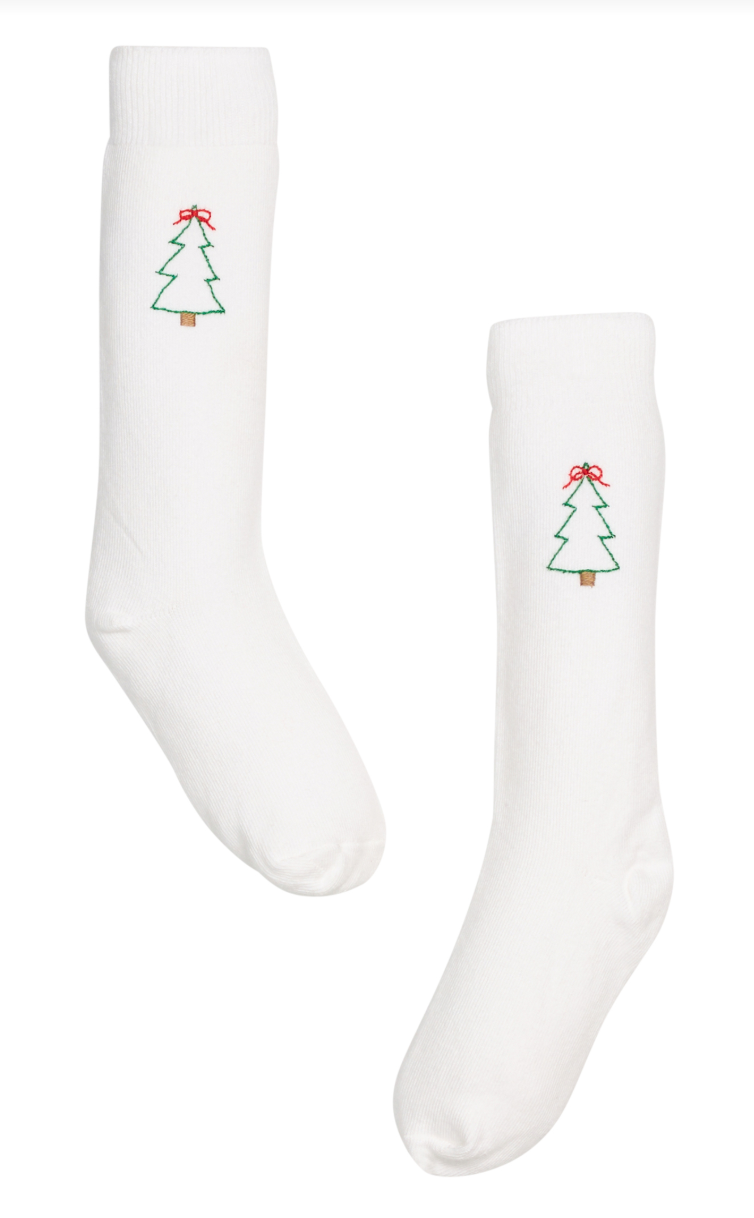 Little English Knee Highs - Christmas Tree