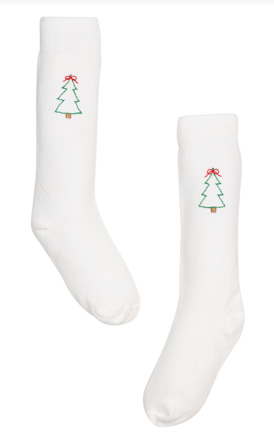 Little English Knee Highs - Christmas Tree