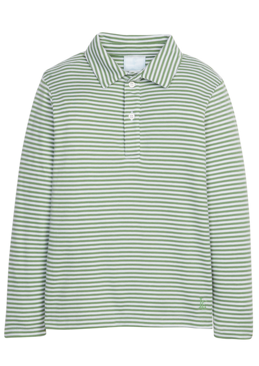 Little English Long Sleeve Polo