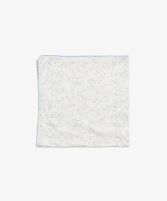 Oso & Me Shane baby blanket blue stars print
