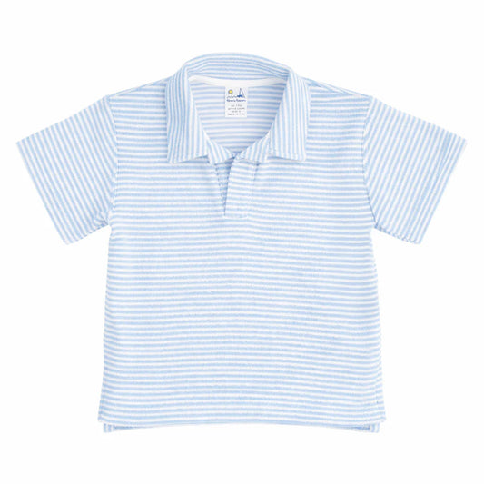 Florence Eiseman Stripe Terry Polo