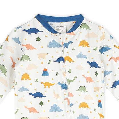 Dino Baby Footie (Organic Jersey)