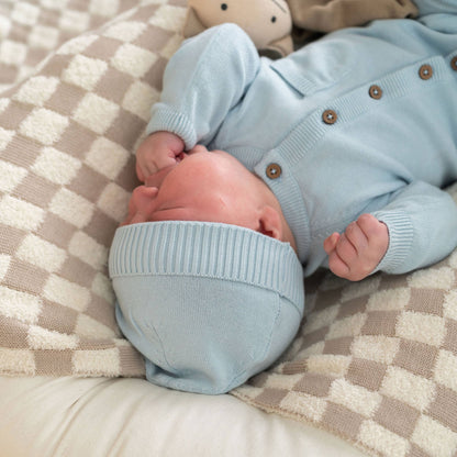 Milan Knit Baby Pocket Jumpsuit (Organic Cotton)