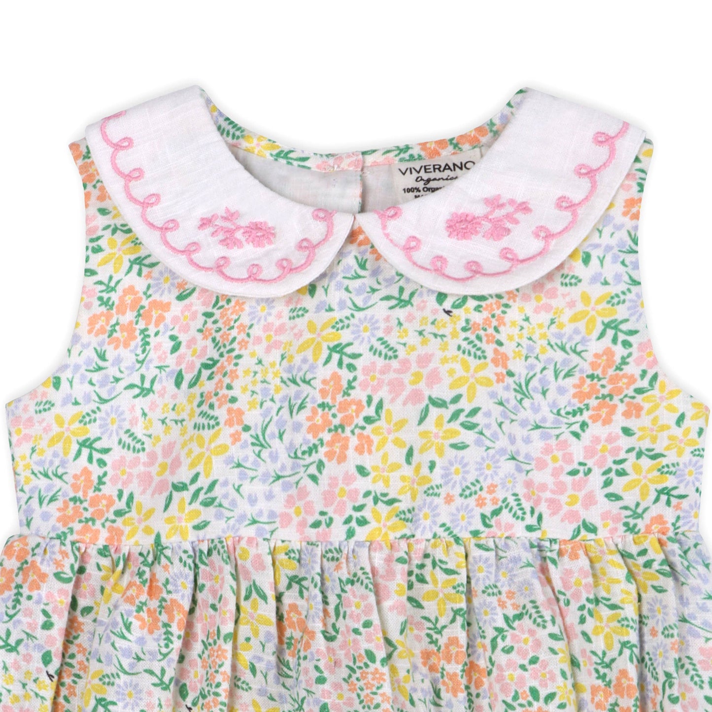 Francis Floral Baby Romper + Headband (Organic)