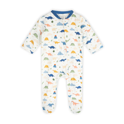 Dino Baby Footie (Organic Jersey)