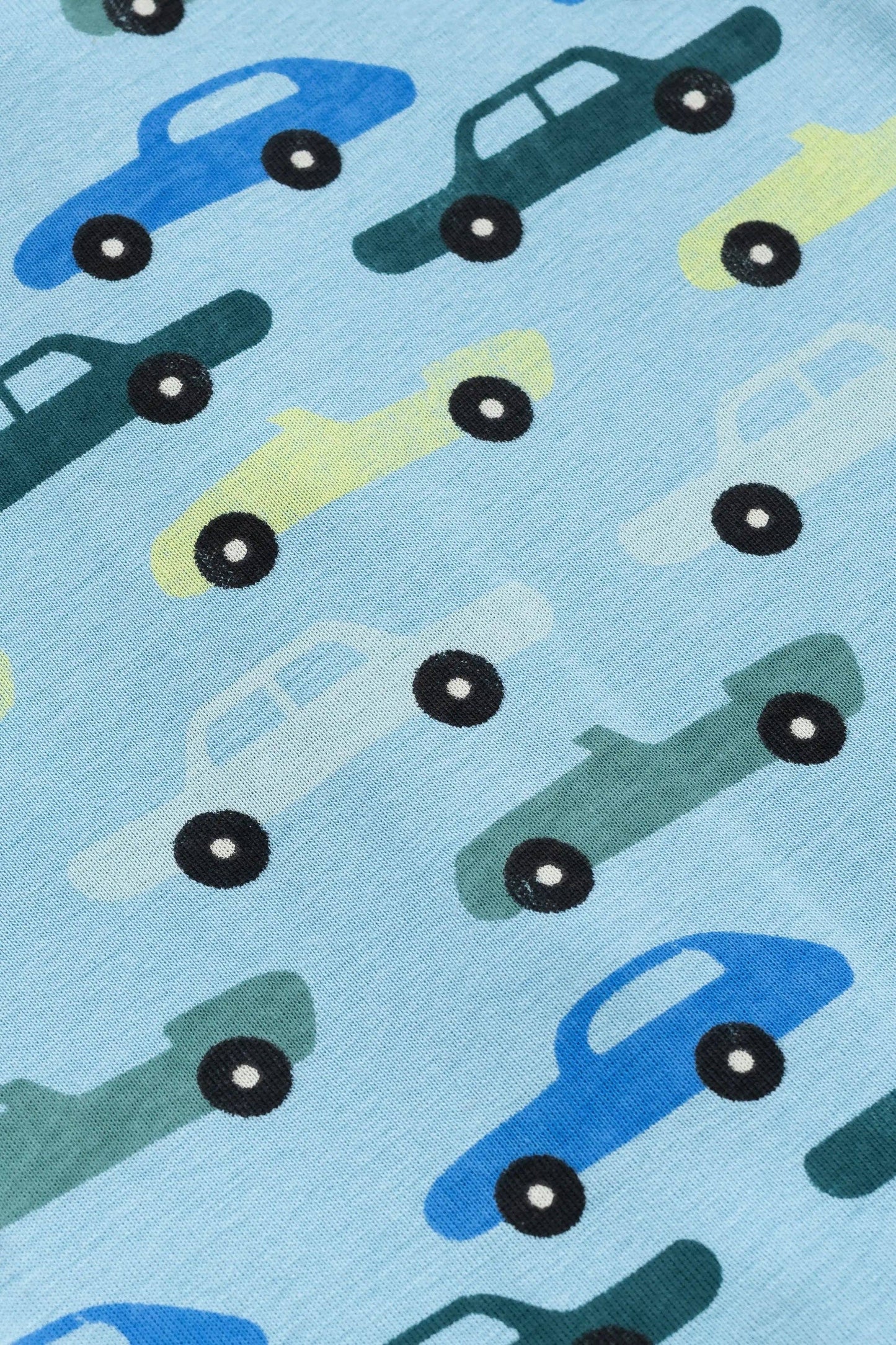 French Terry Sporty Sweatsuit Bundle_Blue Classic Cars