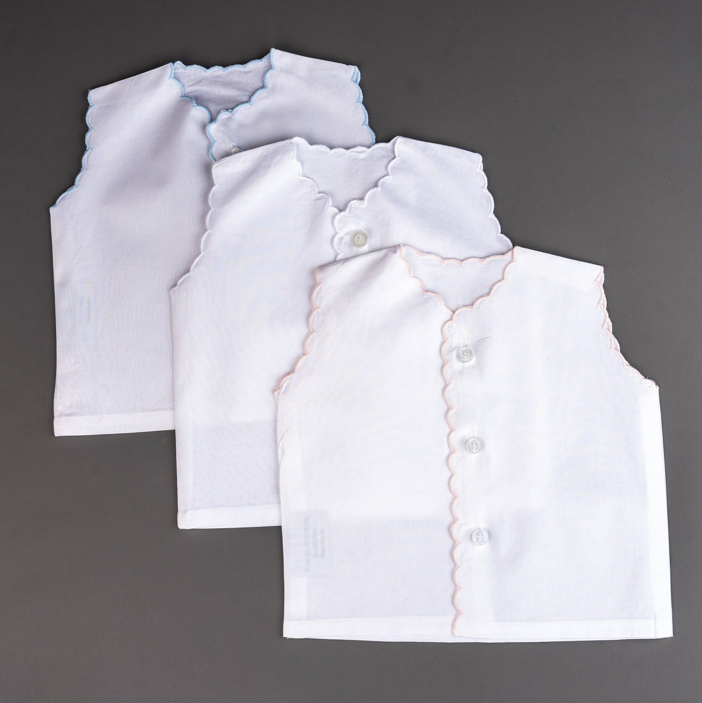 Scalloped Diaper Shirt