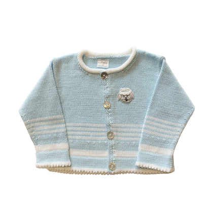 Lamb Cardigan - Blue