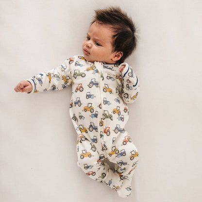 Magnolia Baby Harvest Haulers Zip Footie