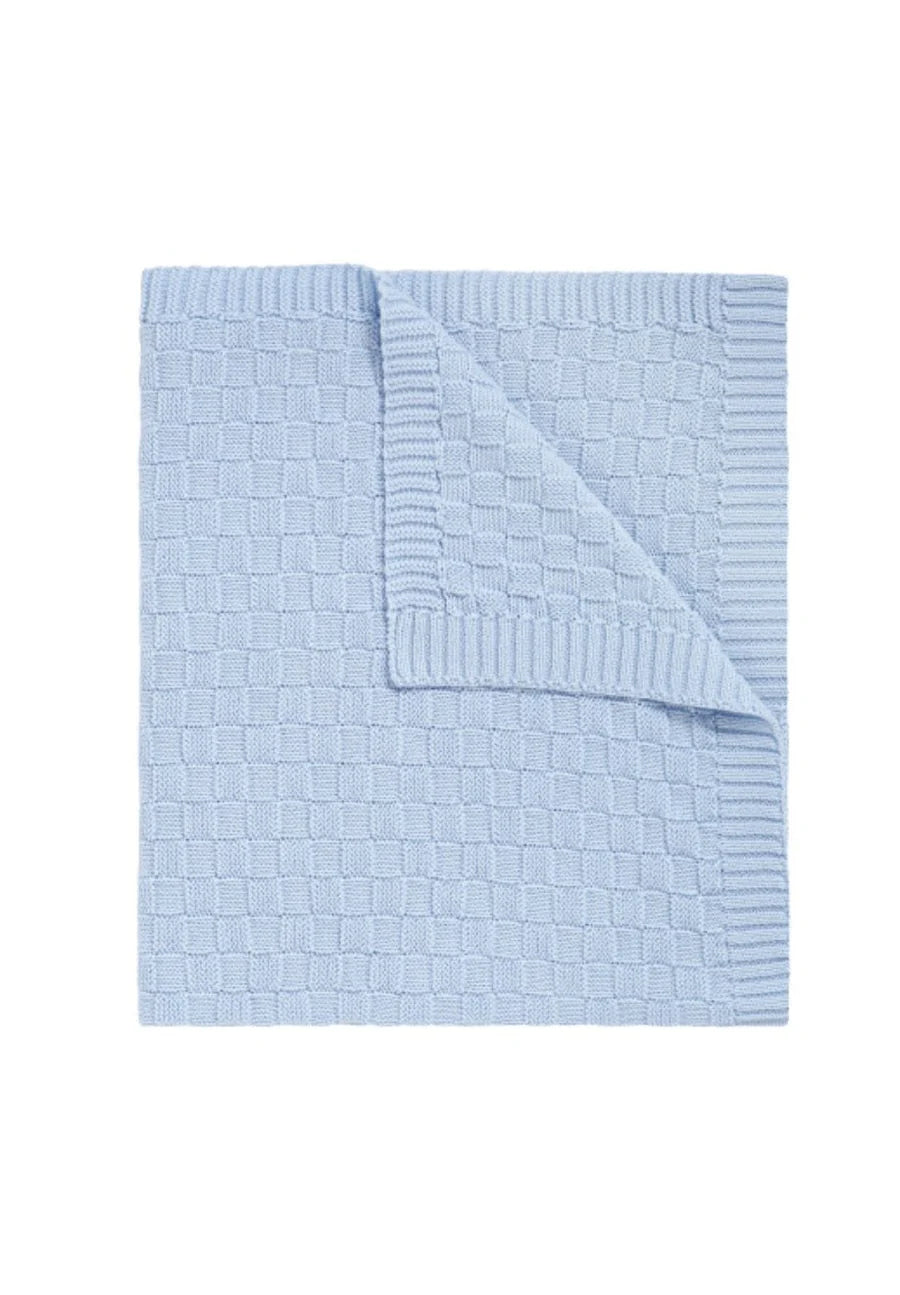 Nellapima Basket Weave Knit Blanket