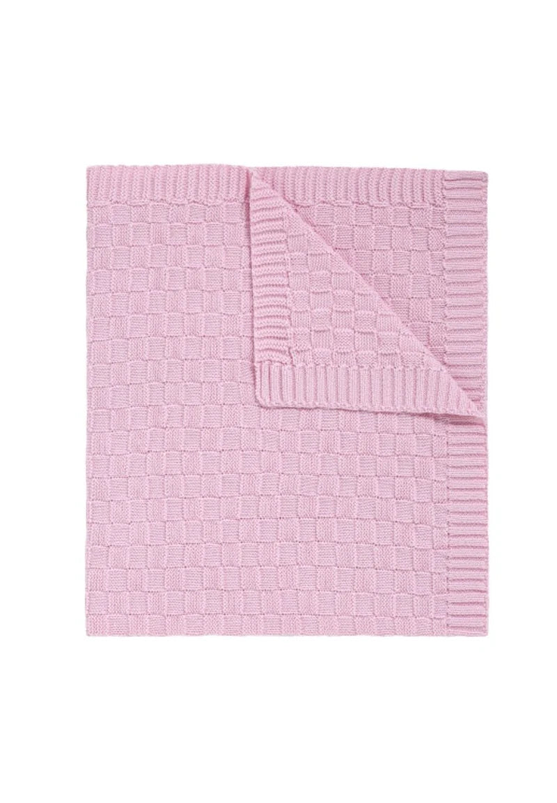 Nellapima Basket Weave Knit Blanket