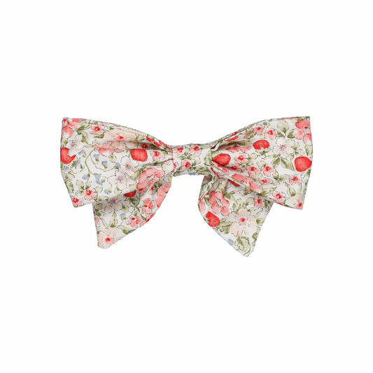 Kidiwi Bonnie, hair clip, in Cherry red print