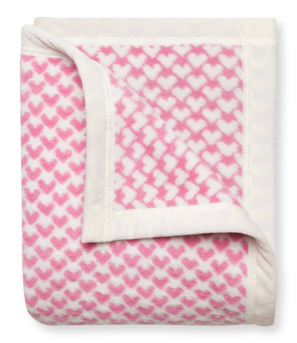 ChappyWrap All My Heart Bubblegum Mini Blanket