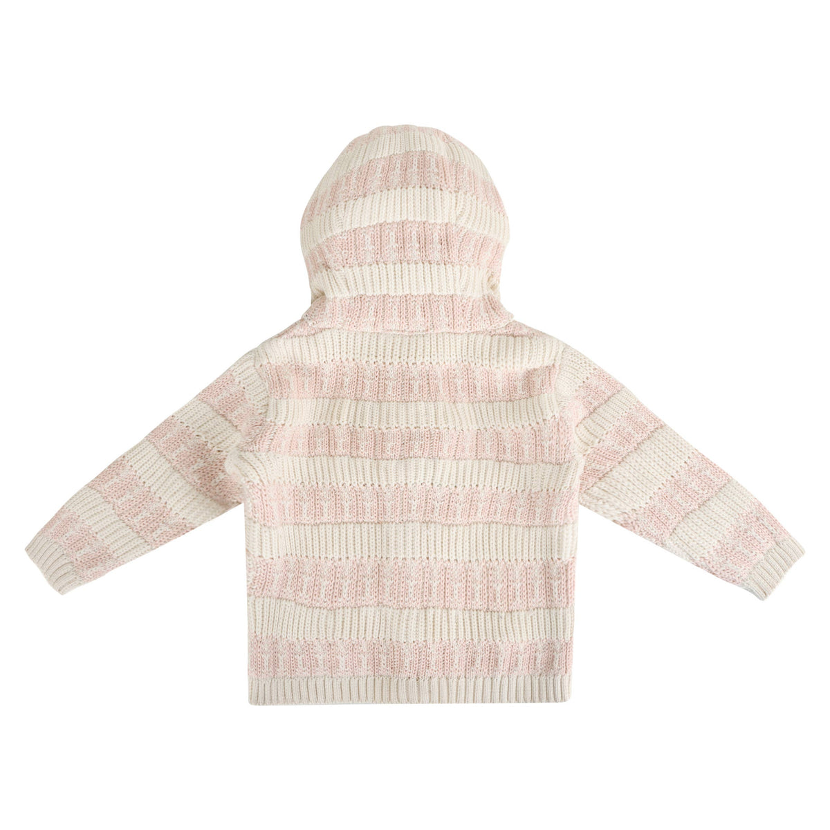 Textured Knit Baby Hooded Jacket - 2 Colors (Organic Cotton)