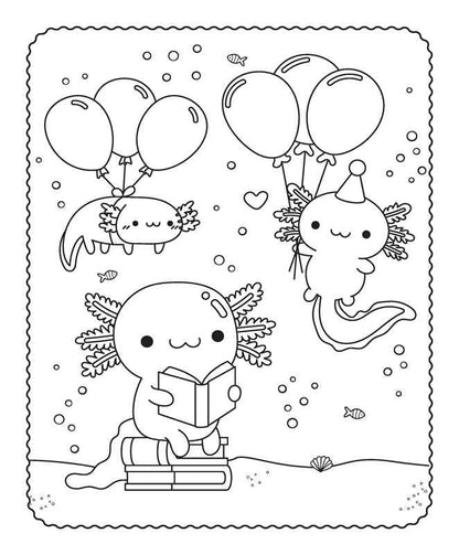 Markerific: Axolotl Buddies by