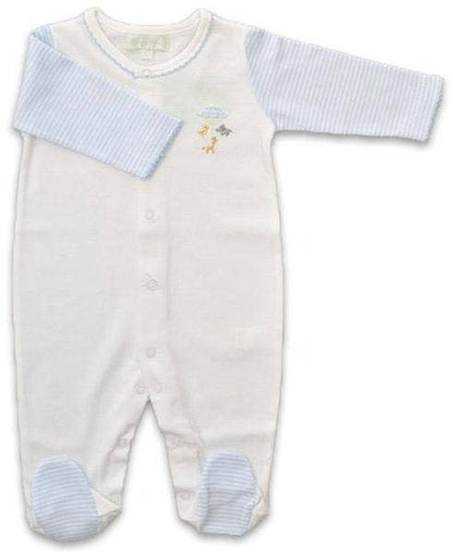 Baby Threads Animal mobile Boy Pima Cotton Baby Boy  Footie