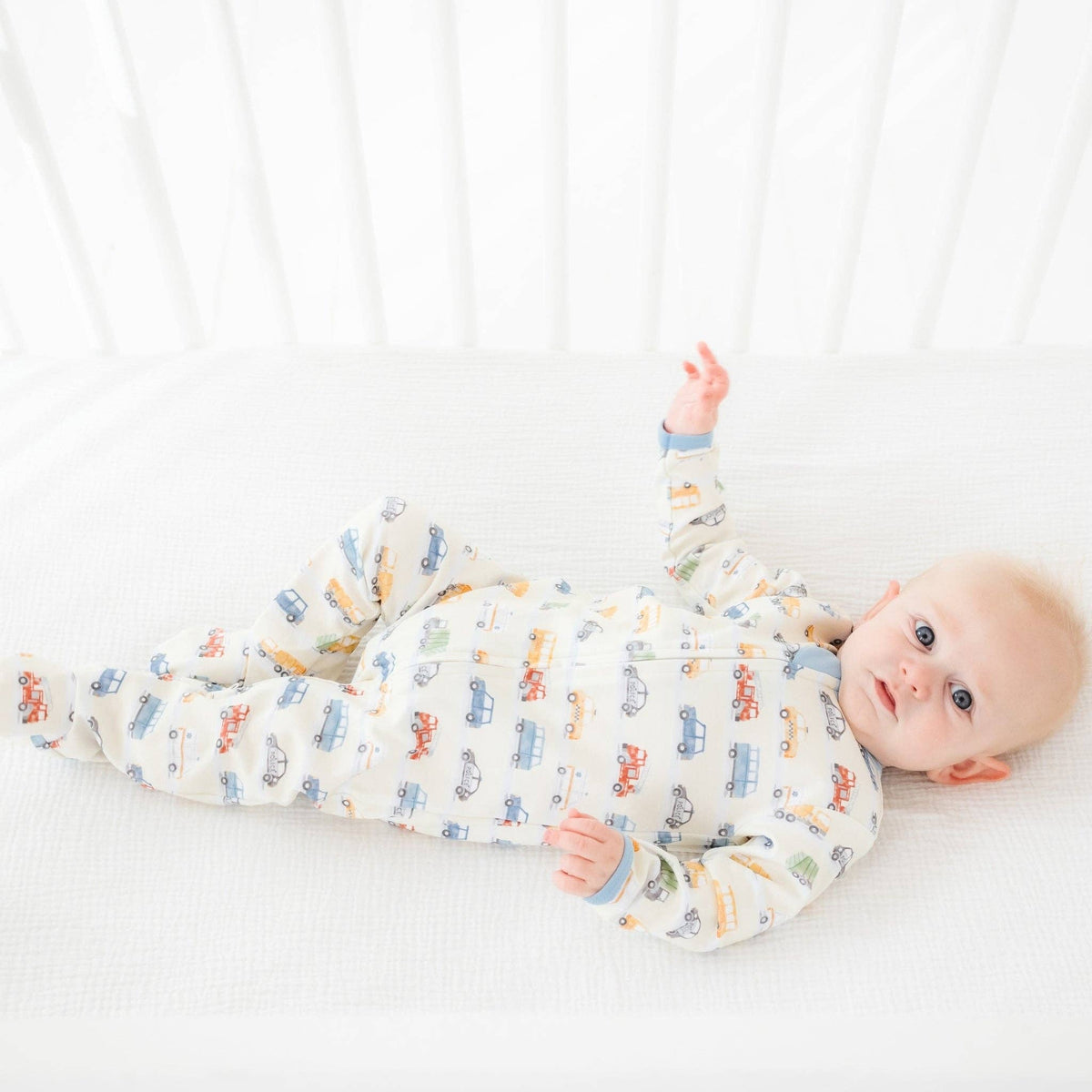 Magnolia Baby On the Go! Zip Footie