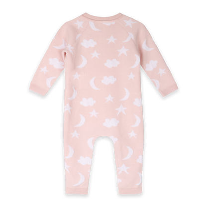 Moon & Stars Dream Knit Jumpsuit Romper (Organic Cotton)