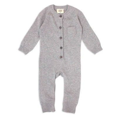 Milan Knit Baby Pocket Jumpsuit (Organic Cotton)