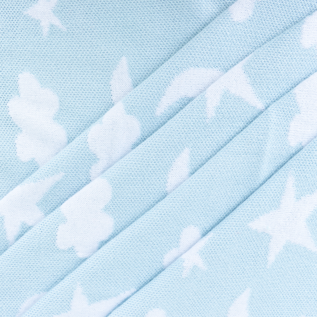 Moon & Stars Dream Organic Baby Jacquard Knit Blanket