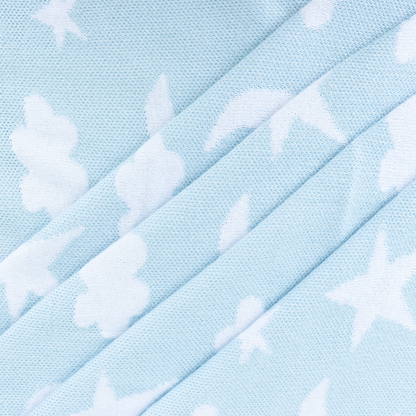 Moon & Stars Dream Organic Baby Jacquard Knit Blanket