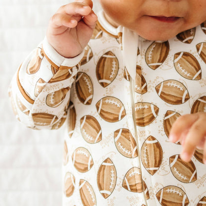 Magnolia Baby Little Champs Zip Footie