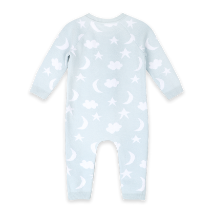 Moon & Stars Dream Knit Jumpsuit Romper (Organic Cotton)
