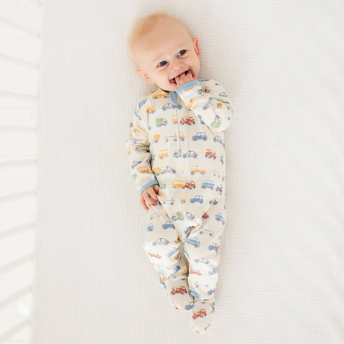 Magnolia Baby On the Go! Zip Footie