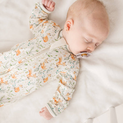 Magnolia Baby Fox Tales Zip Footie