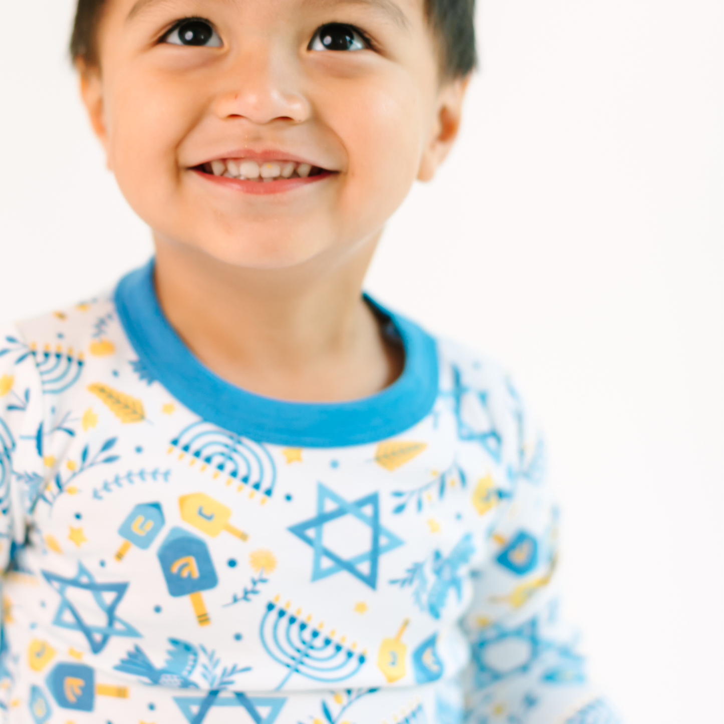 Hanukkah Nights Long Pajamas