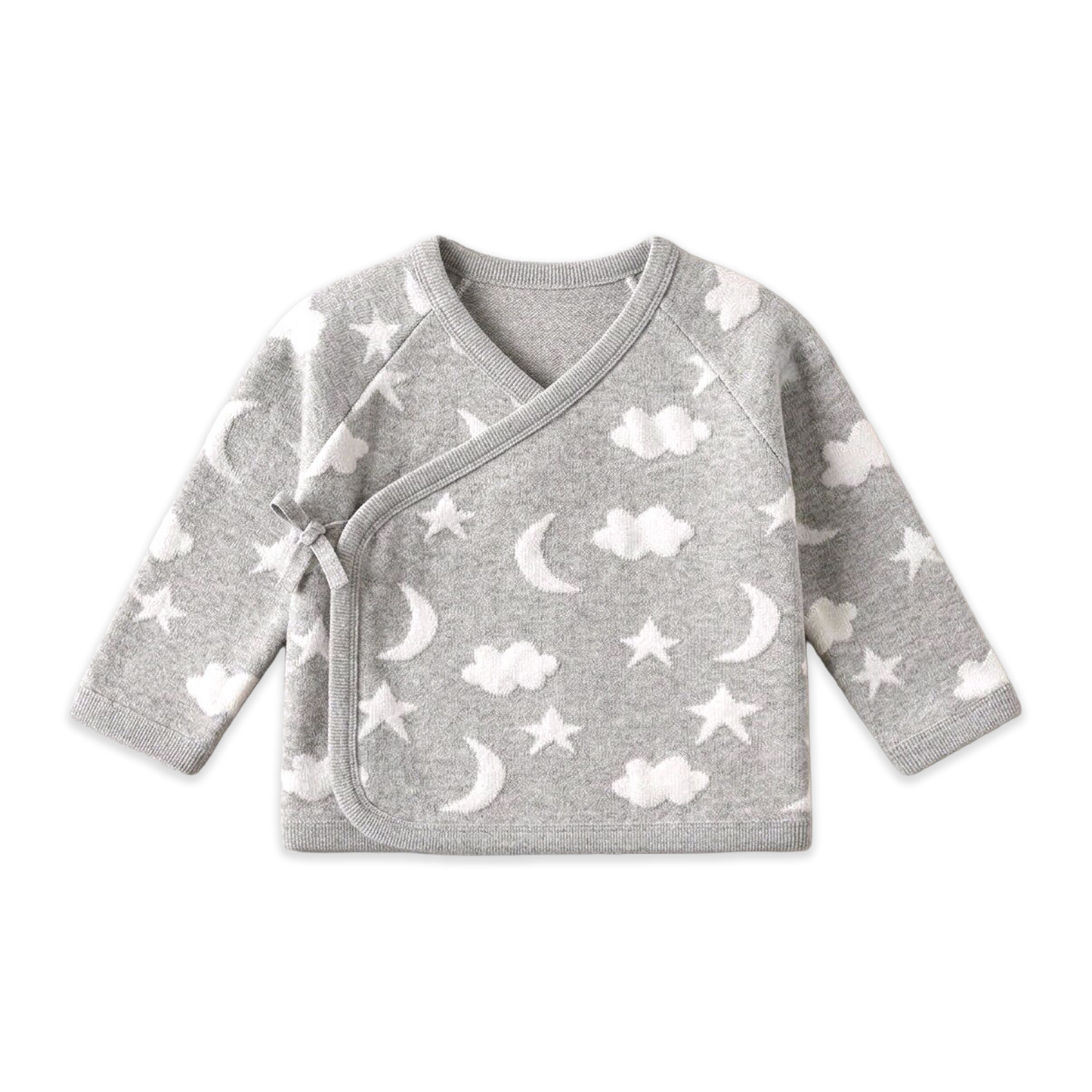 Moon & Stars Dream Knit Kimono Top & Pant Set (Organic)