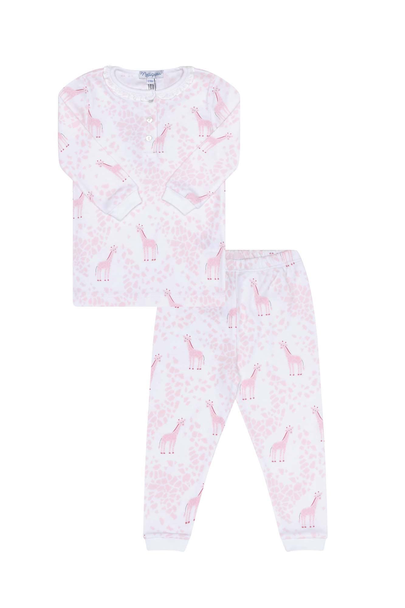 Nellapima Pink Giraffe Print Pajama