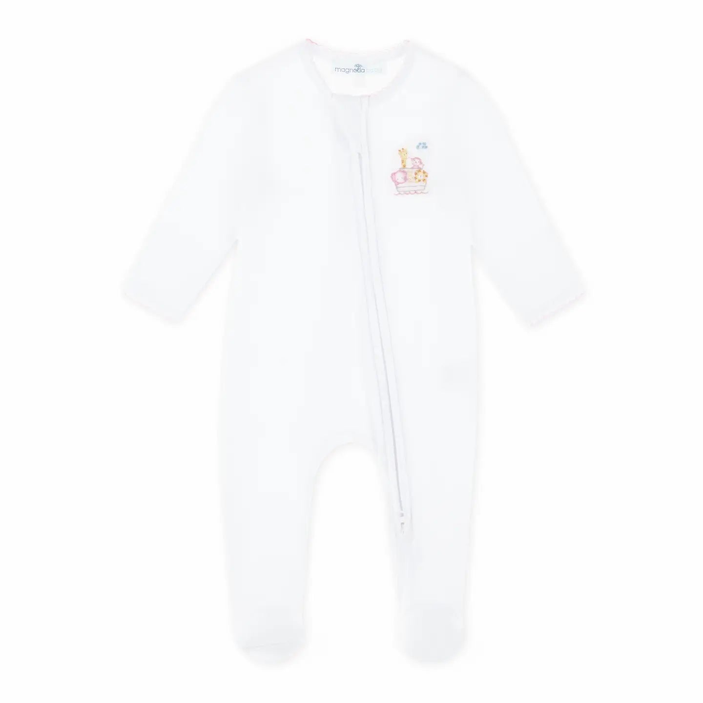Magnolia Baby Noah's Ark Zip Footie