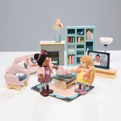 Tender Leaf Dolls House Sitting Room Furniture