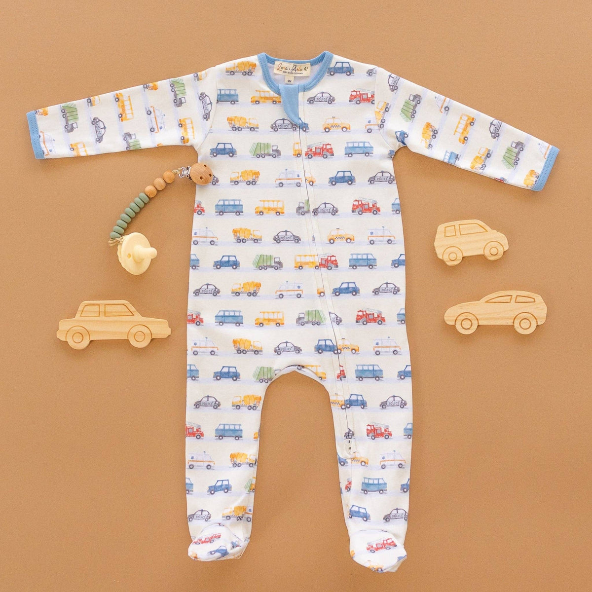 Magnolia Baby On the Go! Zip Footie