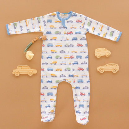 Magnolia Baby On the Go! Zip Footie